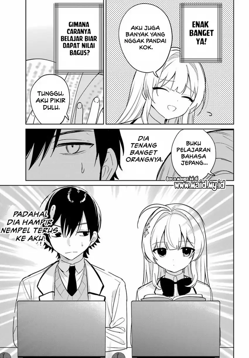 Remote Jugyou ni Nattara Class 1 no Bishoujo to Doukyo Suru Koto ni Natta chapter 16 halaman 13