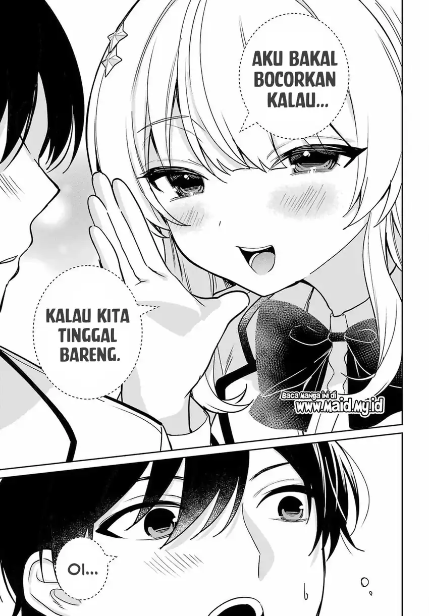 Remote Jugyou ni Nattara Class 1 no Bishoujo to Doukyo Suru Koto ni Natta chapter 16 halaman 23