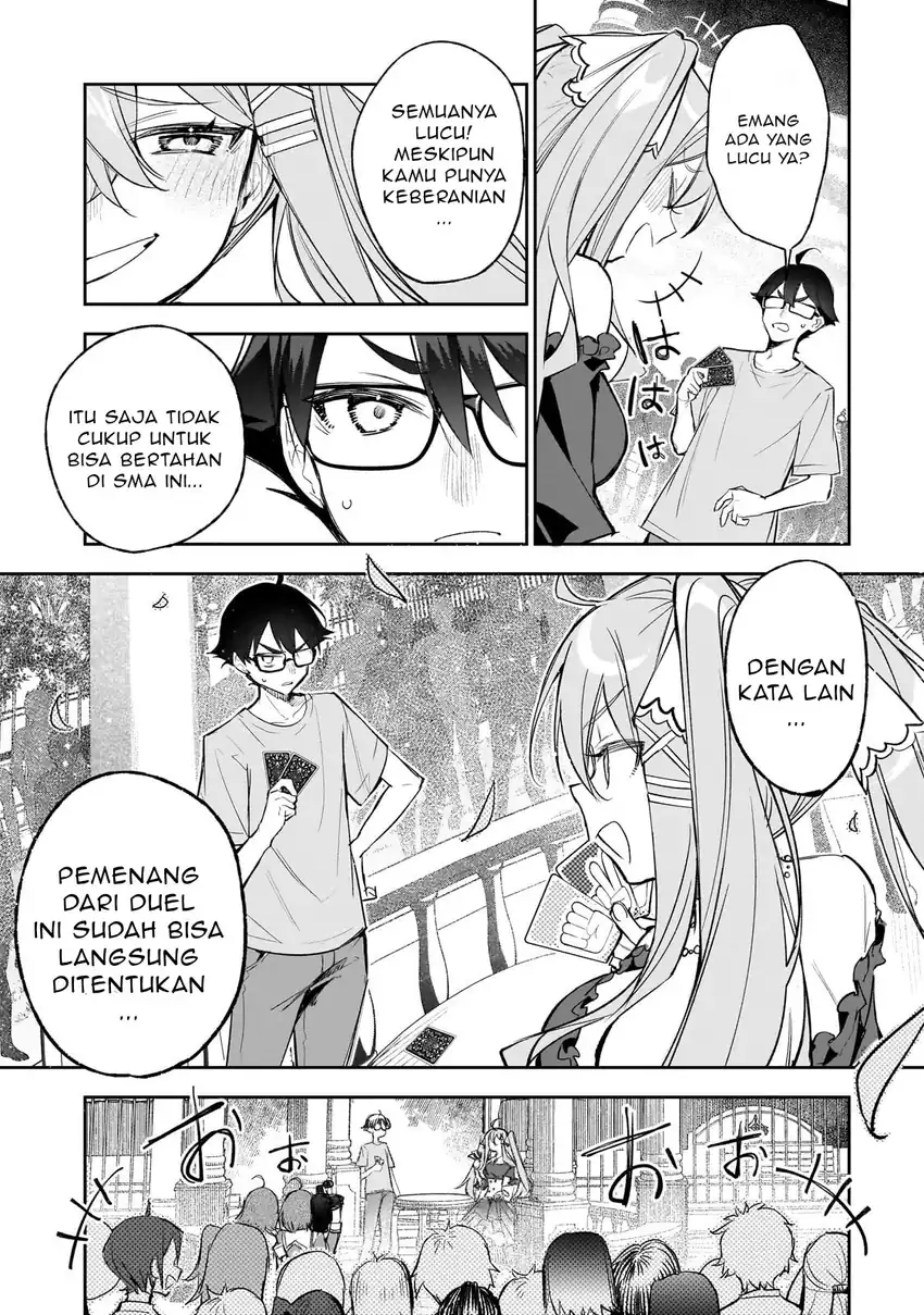 Ore wa Gakuen Zunou Battle no Ensyutsuka! chapter 2.2 halaman 8