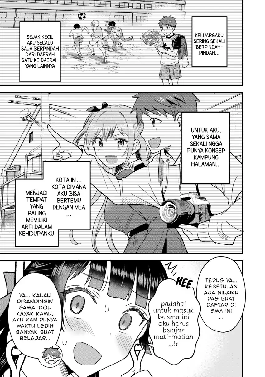 Uchi no Seiso-kei Iinchou ga Katsute Chuunibyou Idol Datta Koto wo Ore Dake ga Shitteiru chapter 7.1 halaman 6