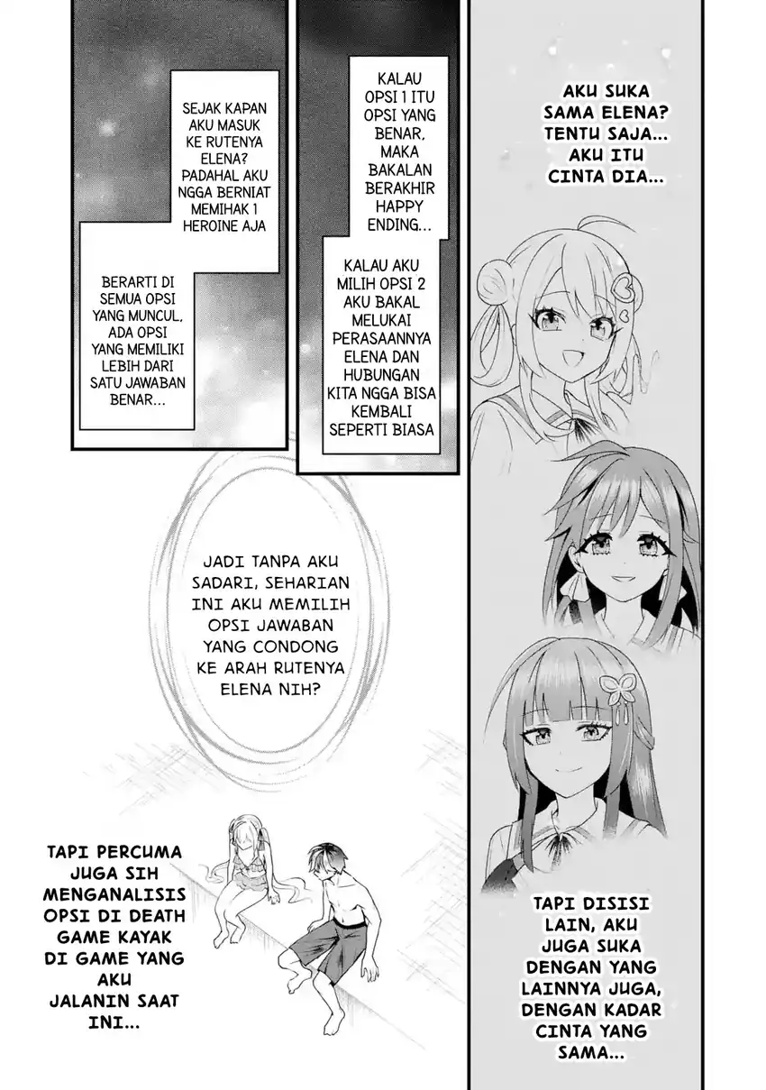Yarikonda Ren'ai Game no Akuyaku ni Tensei Shita Node, Gensaku Chishiki de Hiroin o Kōryaku Shimasu chapter 7.4 halaman 8