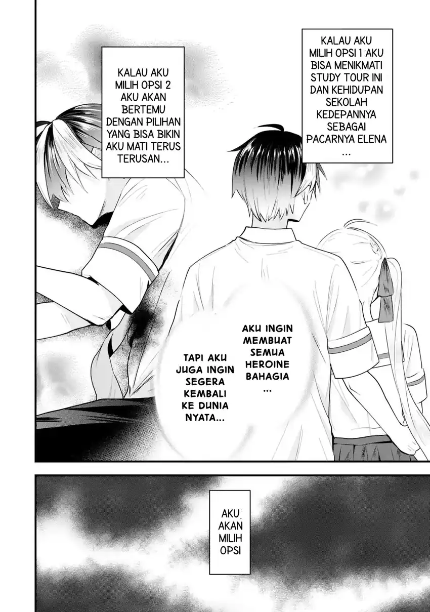 Yarikonda Ren'ai Game no Akuyaku ni Tensei Shita Node, Gensaku Chishiki de Hiroin o Kōryaku Shimasu chapter 7.4 halaman 13