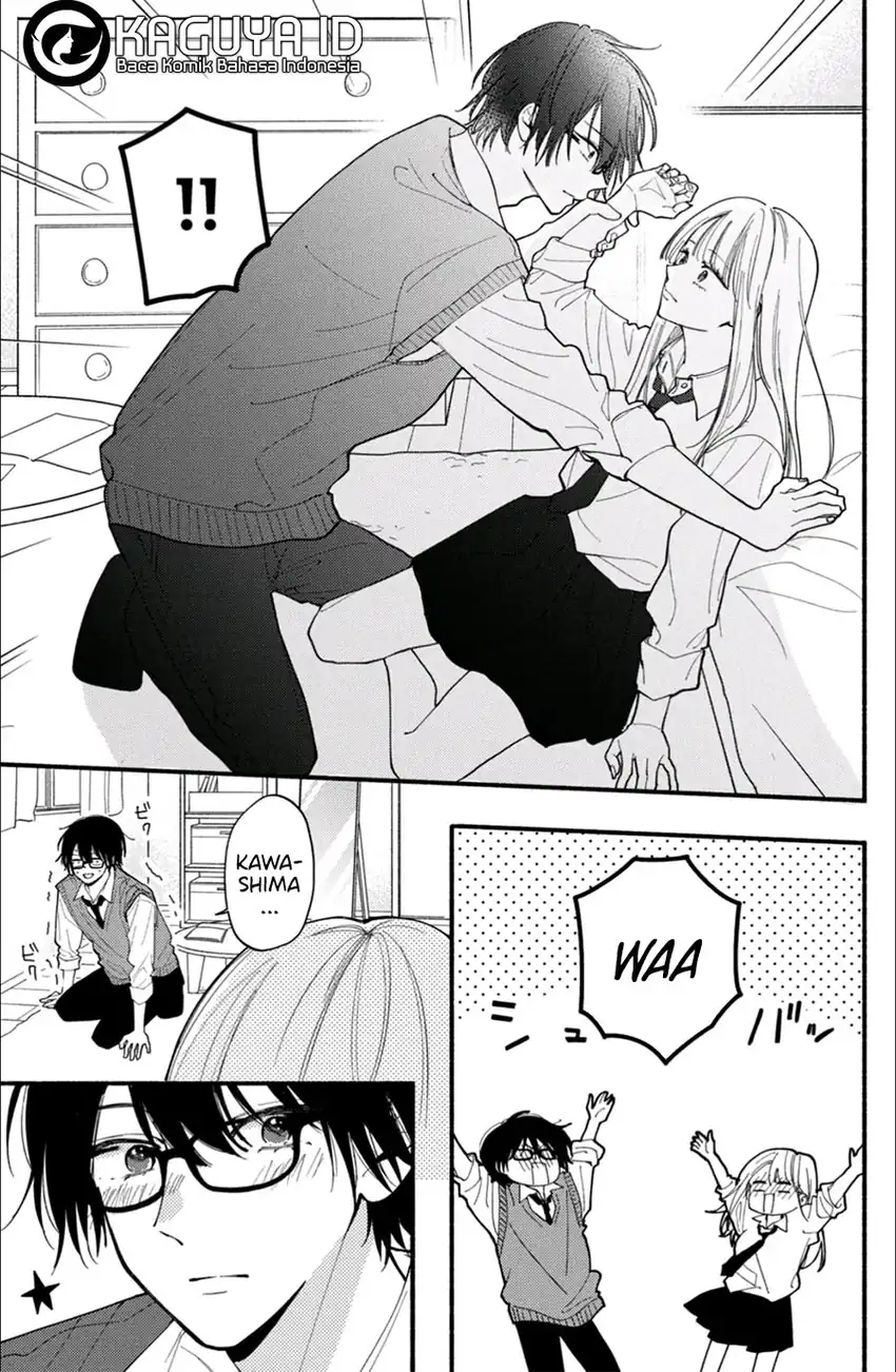 Class no Inkya ni Kareshi no Sainou ga Ari Sugiru chapter 3.1 halaman 8