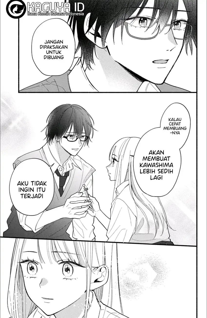 Class no Inkya ni Kareshi no Sainou ga Ari Sugiru chapter 3.1 halaman 14