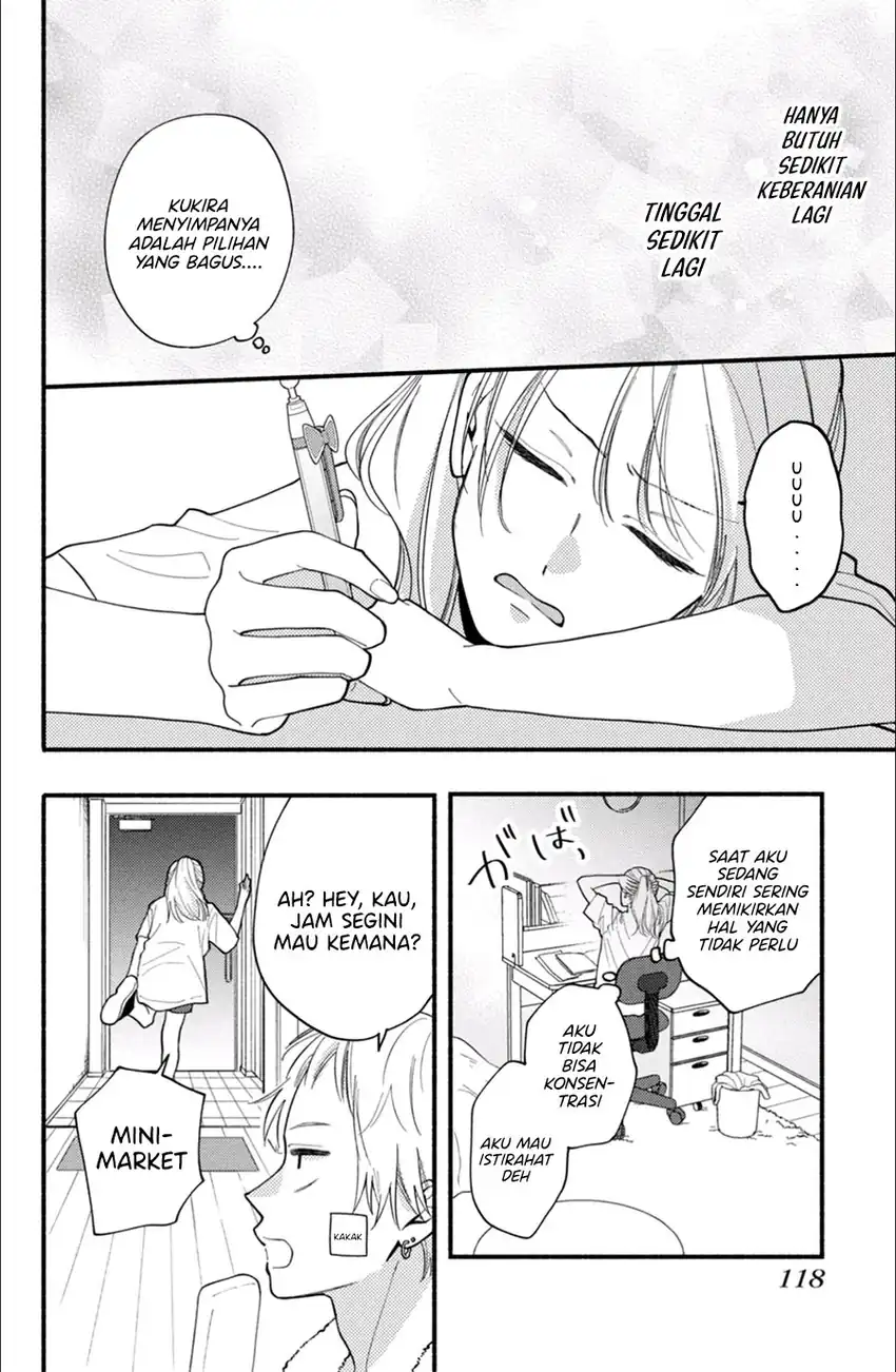 Class no Inkya ni Kareshi no Sainou ga Ari Sugiru chapter 3.1 halaman 17
