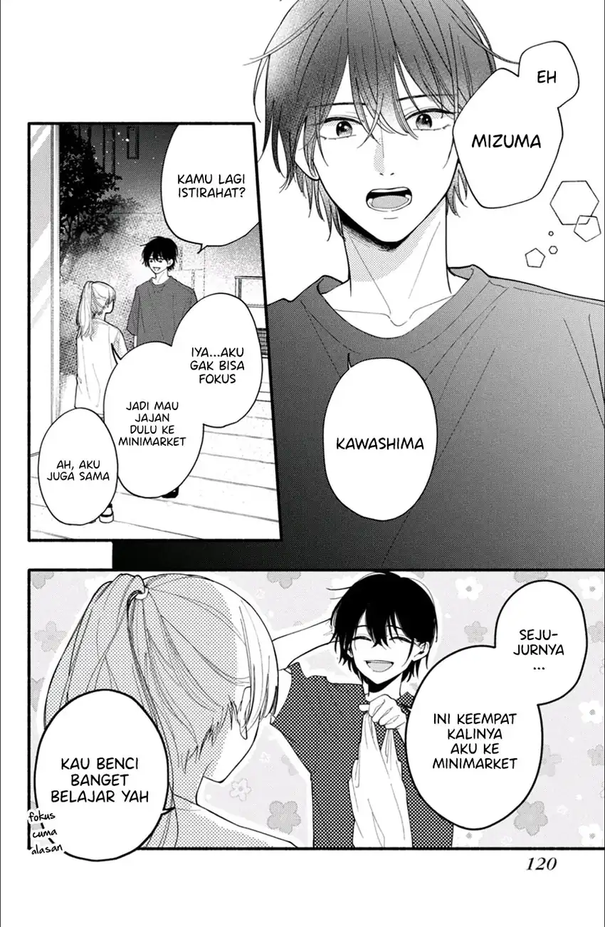 Class no Inkya ni Kareshi no Sainou ga Ari Sugiru chapter 3.1 halaman 19