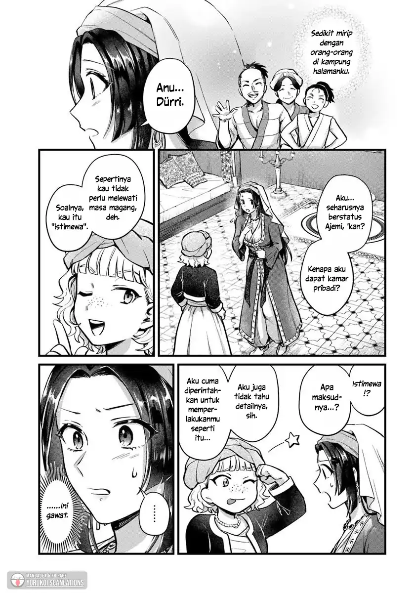 Arabesque Kōkyū no Wakoku-hime chapter 2 halaman 11