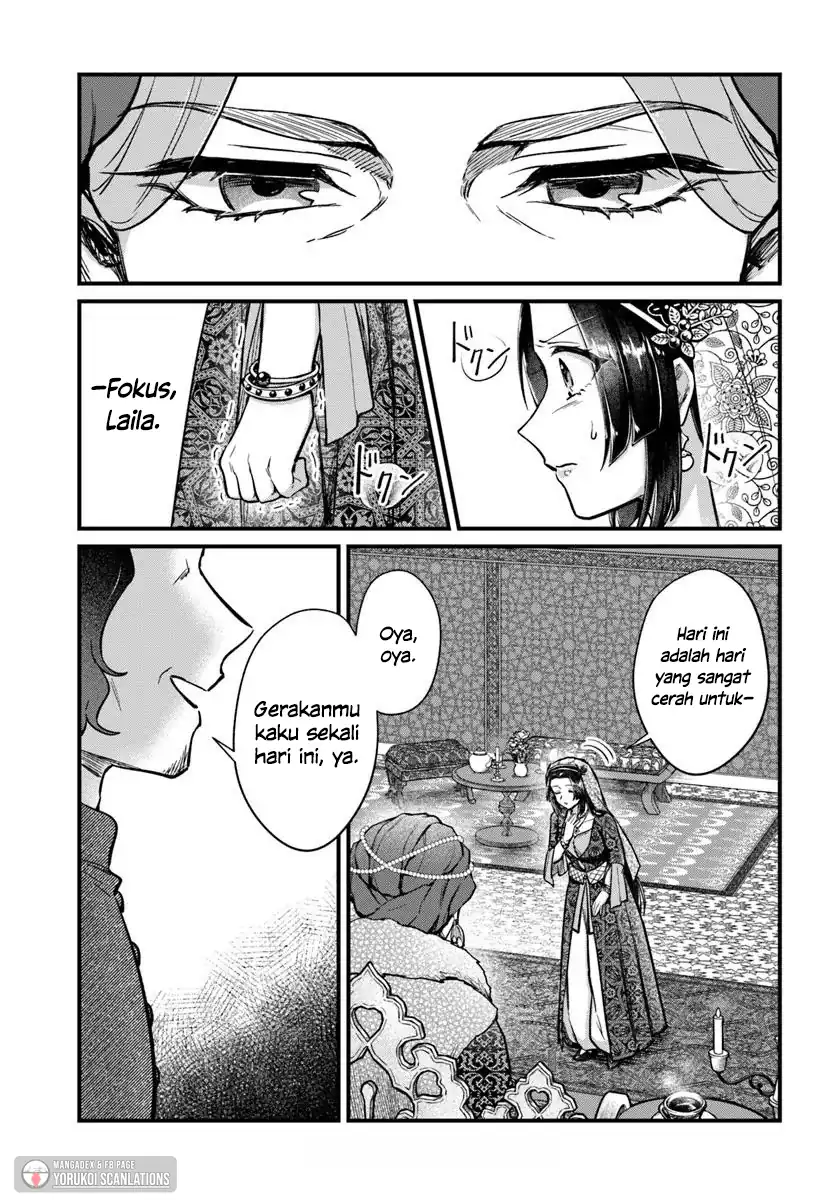 Arabesque Kōkyū no Wakoku-hime chapter 3 halaman 7