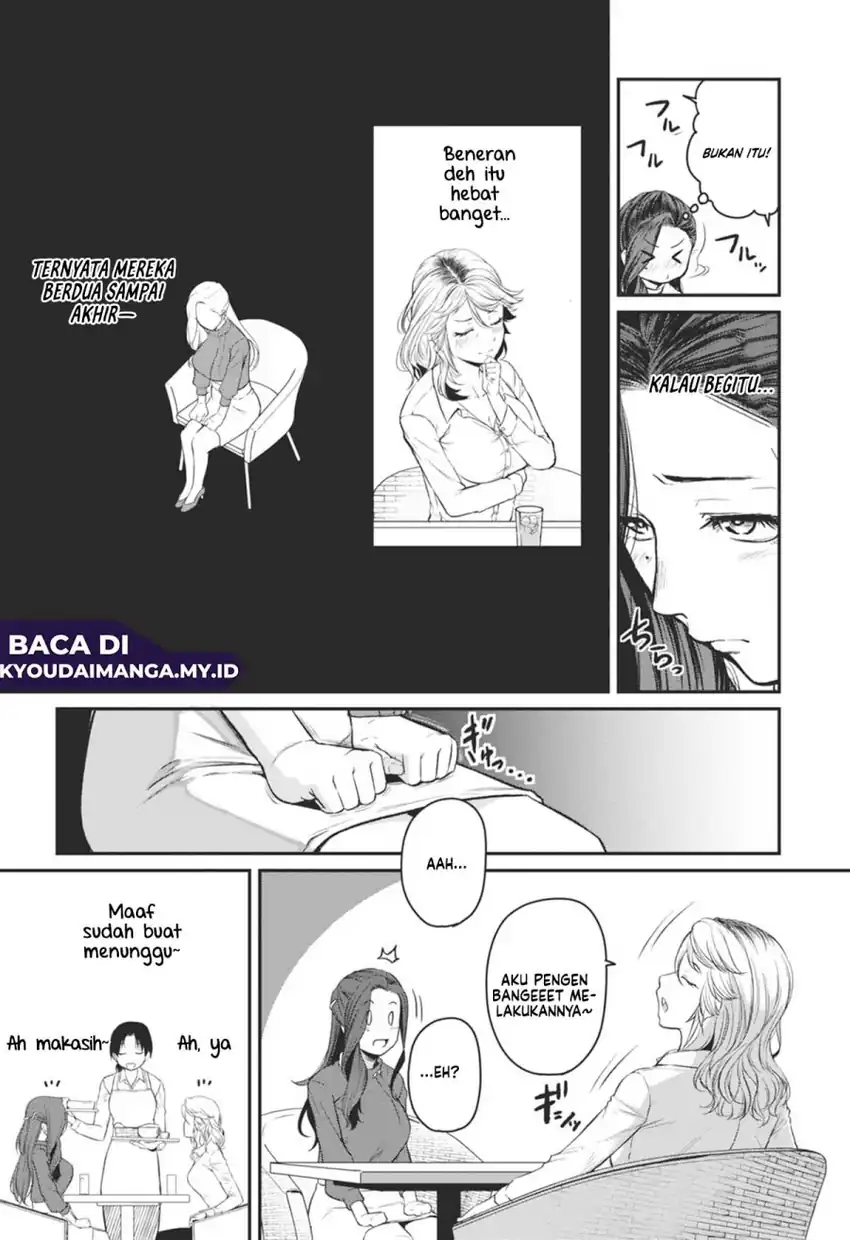 Shigoto Kaeri, Dokushin no Bijin Doushi ni Tanomarete chapter 18 halaman 19