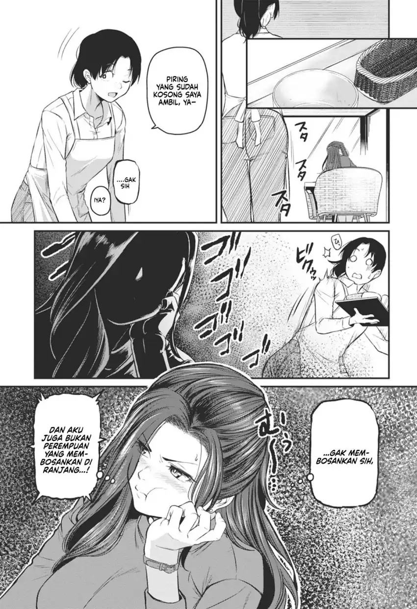 Shigoto Kaeri, Dokushin no Bijin Doushi ni Tanomarete chapter 18 halaman 24