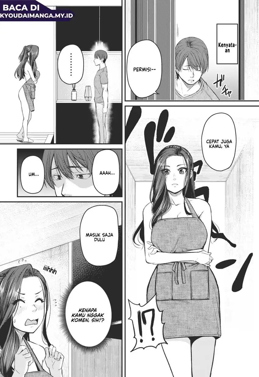 Shigoto Kaeri, Dokushin no Bijin Doushi ni Tanomarete chapter 19 halaman 9