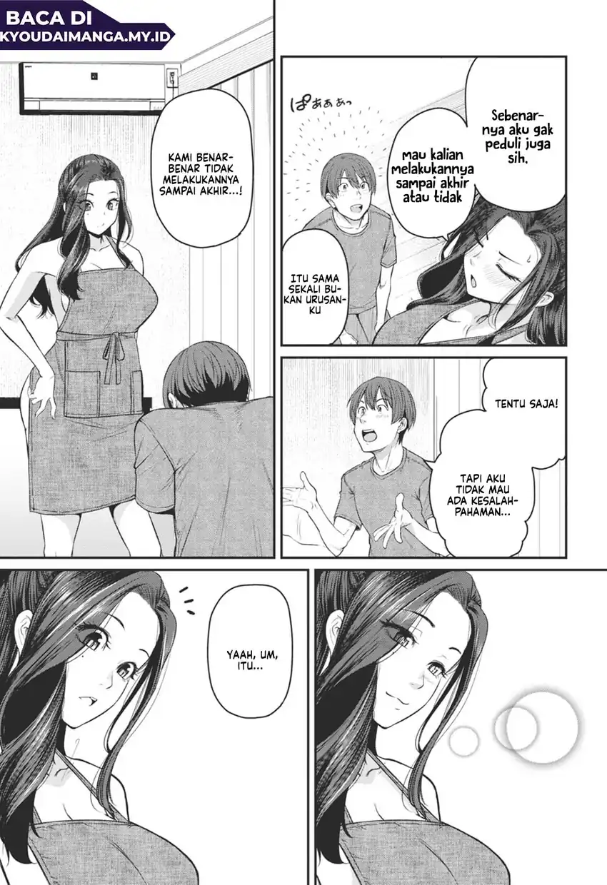 Shigoto Kaeri, Dokushin no Bijin Doushi ni Tanomarete chapter 19 halaman 12