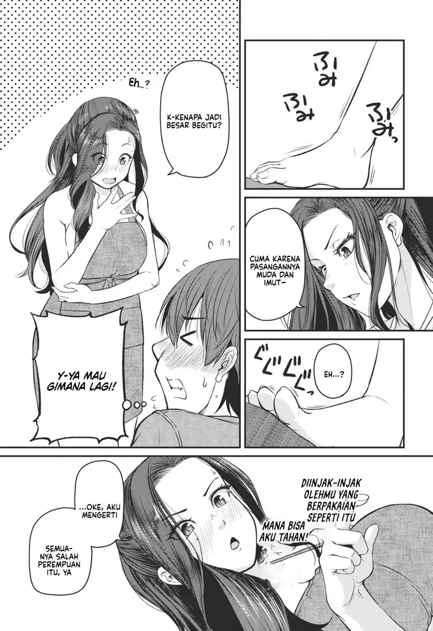 Shigoto Kaeri, Dokushin no Bijin Doushi ni Tanomarete chapter 19 halaman 16
