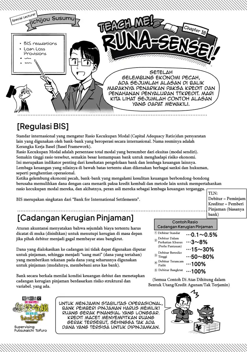 Gendai Shakai de Otome Game no Akuyaku Reijou wo suru no wa Chotto Taihen chapter 18 halaman 30