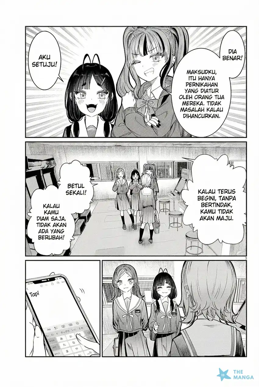 Kimi wa Yakamashi Tojite yo Kuchi wo! chapter 46 halaman 4