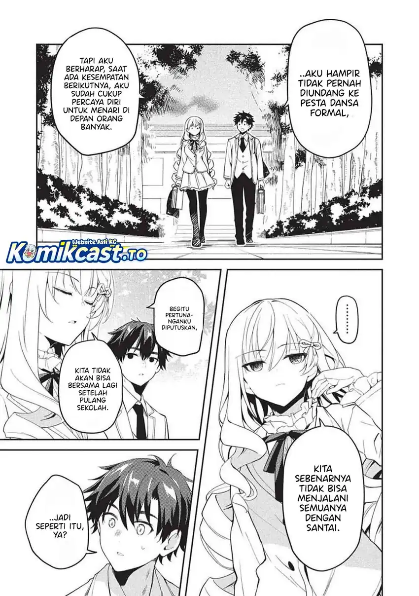 Saijo no Osewa ~Takane no Hana Darakena Meimon Kou de, Gakuin Ichi no Ojou-sama (Seikatsu Noryoku Kaimu) o Kagenagara Osewa suru Koto ni Narimashita~ chapter 34 halaman 4