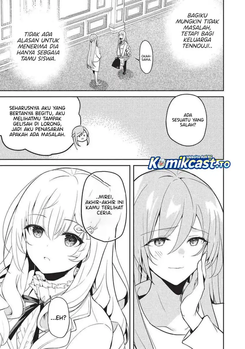 Saijo no Osewa ~Takane no Hana Darakena Meimon Kou de, Gakuin Ichi no Ojou-sama (Seikatsu Noryoku Kaimu) o Kagenagara Osewa suru Koto ni Narimashita~ chapter 34 halaman 10