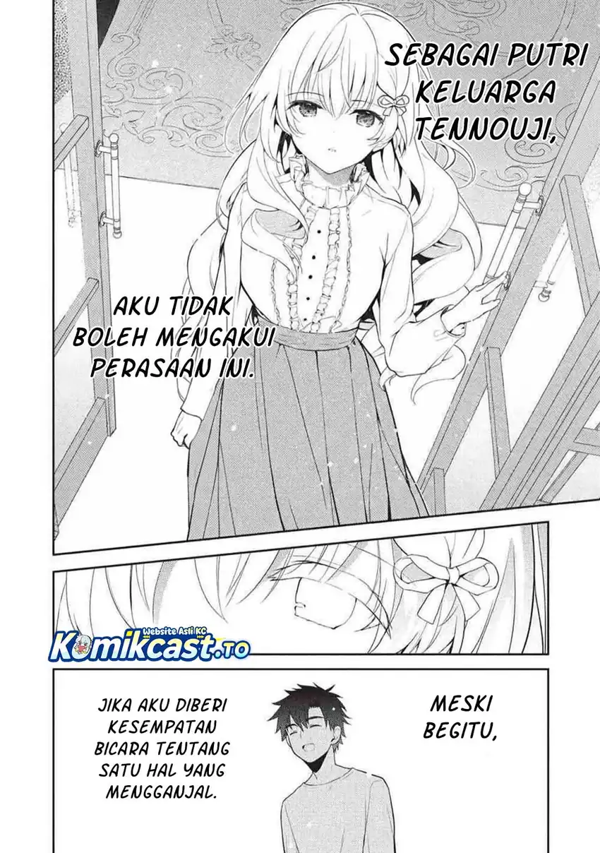 Saijo no Osewa ~Takane no Hana Darakena Meimon Kou de, Gakuin Ichi no Ojou-sama (Seikatsu Noryoku Kaimu) o Kagenagara Osewa suru Koto ni Narimashita~ chapter 34 halaman 19