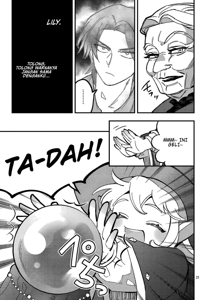 Urenokori no Dorei Elf wo Hirotta no de, Musume ni suru Koto ni shita chapter 21 halaman 22