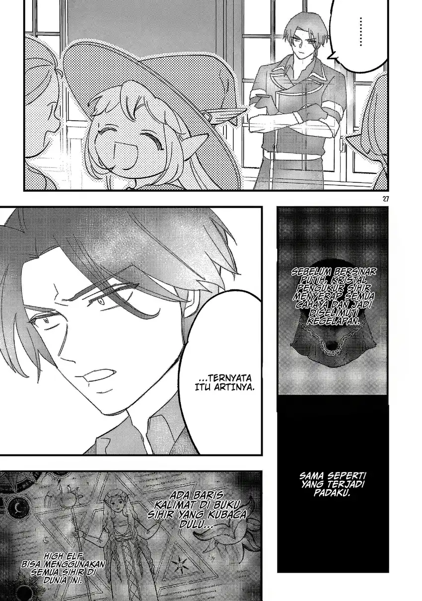 Urenokori no Dorei Elf wo Hirotta no de, Musume ni suru Koto ni shita chapter 21 halaman 28