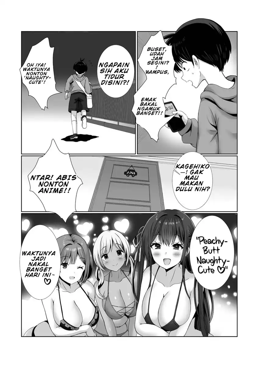 Kaita Mono o Jittaika Suru Nouryoku de Motenai Ore ga Harem Seikatsu chapter 1 halaman 9