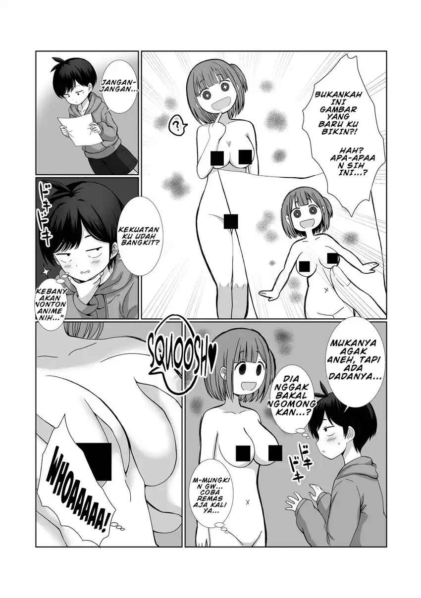 Kaita Mono o Jittaika Suru Nouryoku de Motenai Ore ga Harem Seikatsu chapter 1 halaman 12