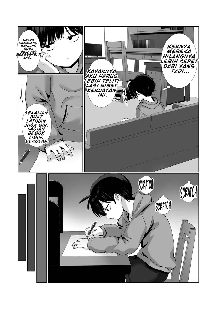 Kaita Mono o Jittaika Suru Nouryoku de Motenai Ore ga Harem Seikatsu chapter 1 halaman 17