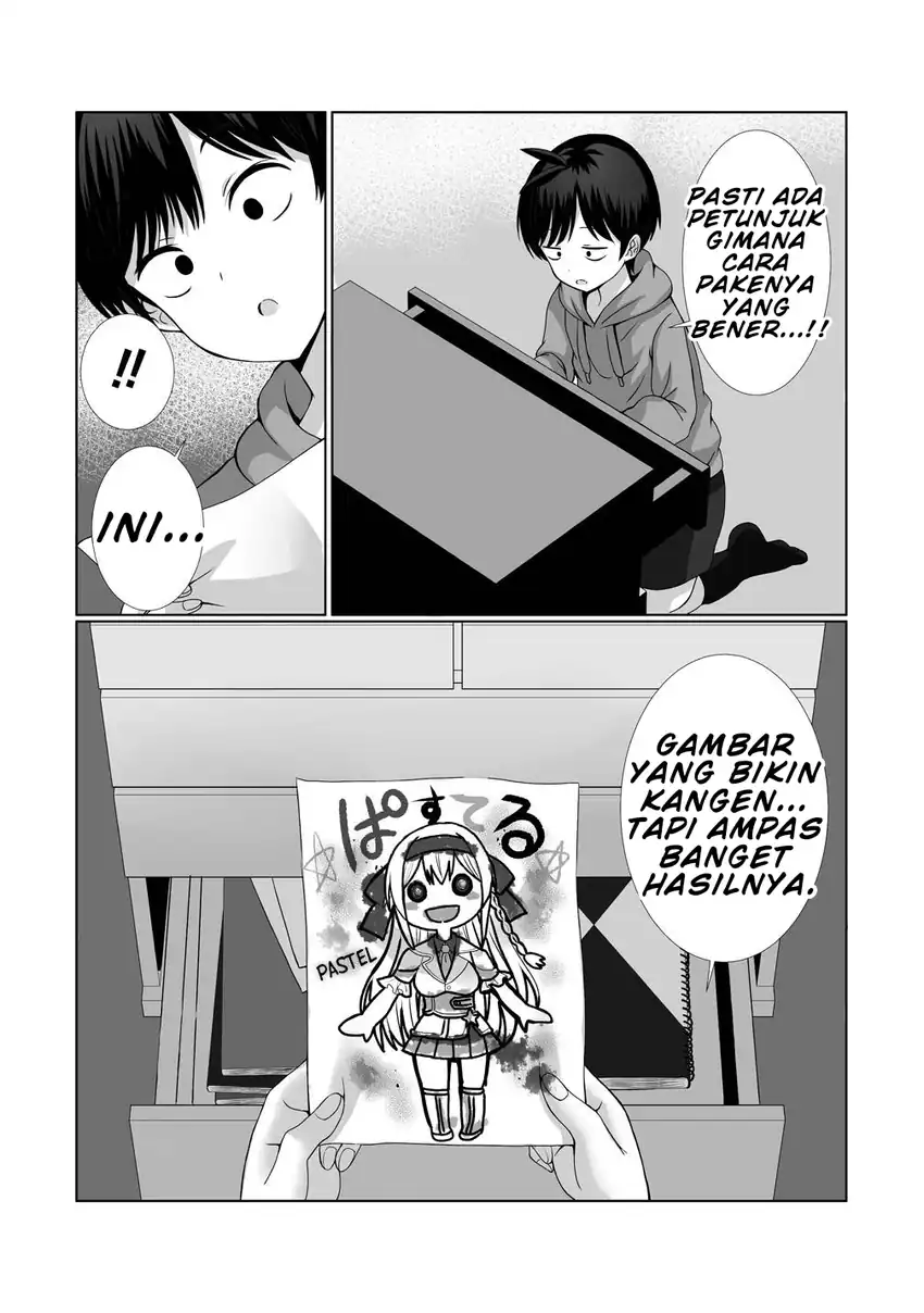 Kaita Mono o Jittaika Suru Nouryoku de Motenai Ore ga Harem Seikatsu chapter 1 halaman 19