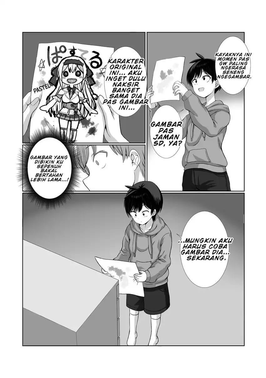 Kaita Mono o Jittaika Suru Nouryoku de Motenai Ore ga Harem Seikatsu chapter 1 halaman 20