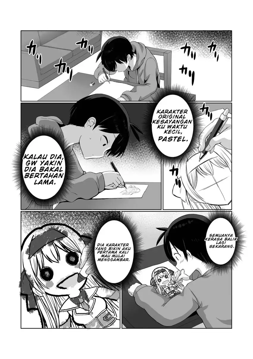 Kaita Mono o Jittaika Suru Nouryoku de Motenai Ore ga Harem Seikatsu chapter 1 halaman 21
