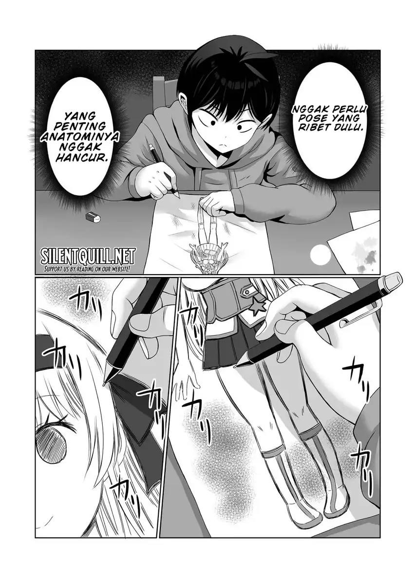 Kaita Mono o Jittaika Suru Nouryoku de Motenai Ore ga Harem Seikatsu chapter 1 halaman 22
