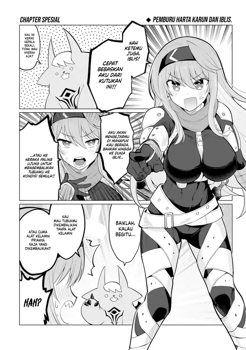 Daaku Samonaa to Dekite Iru chapter 24.1 halaman 8