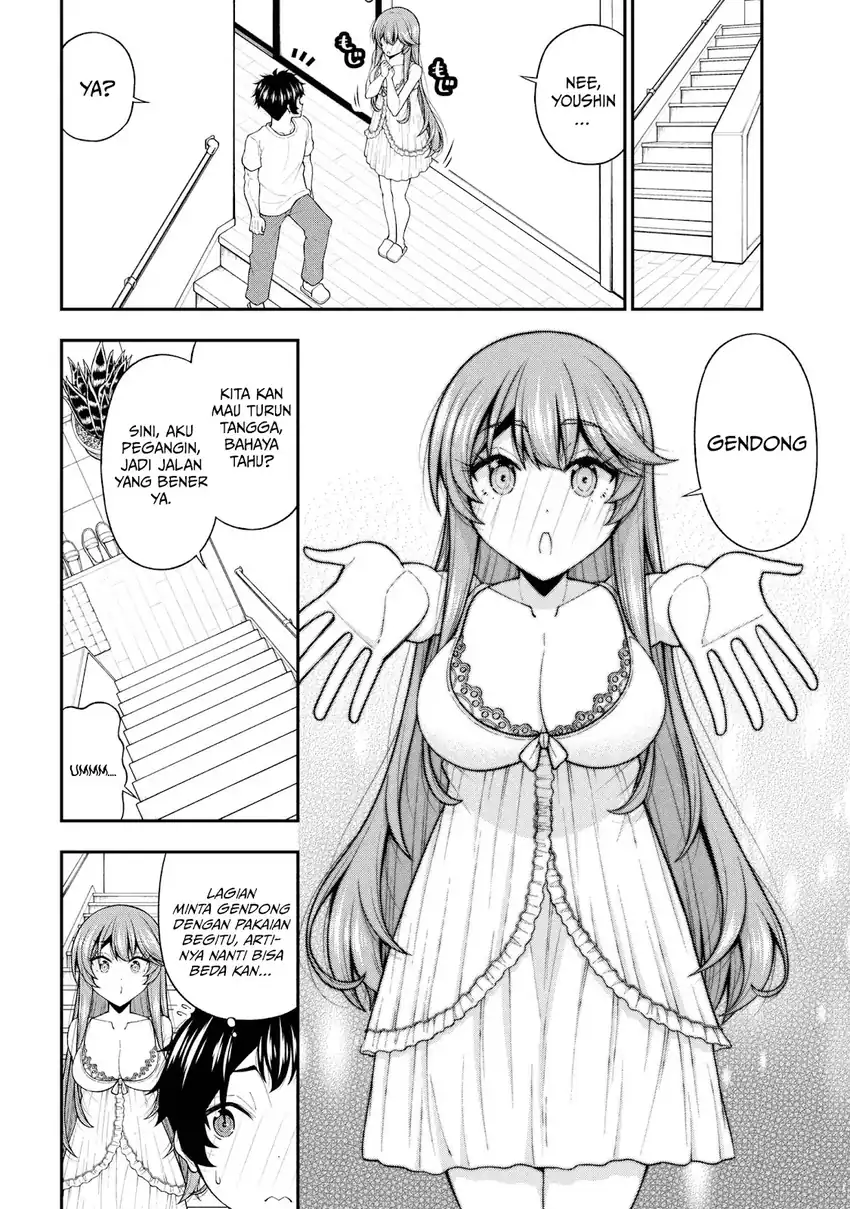 Inkya no Boku ni Batsu Game ni Kokuhaku Shitekita Hazu no Gyaru ga, Doumitemo Boku ni Betahore Desu chapter 27 halaman 15