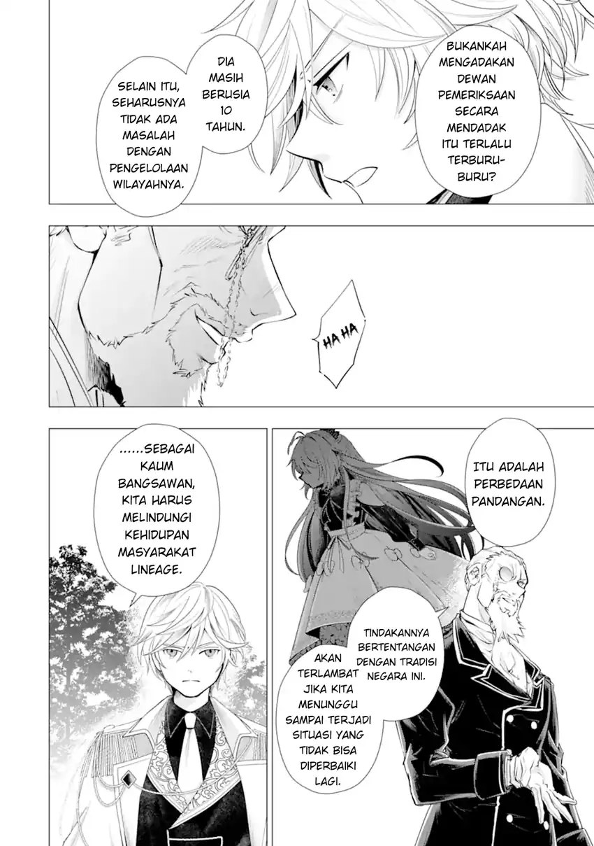 Kareinaru Akujo ni Naritai wa!: Aisare Tensei Shoujo wa, Tanoshii Nidome no Jinsei wo Okurimasu chapter 6.3 halaman 4