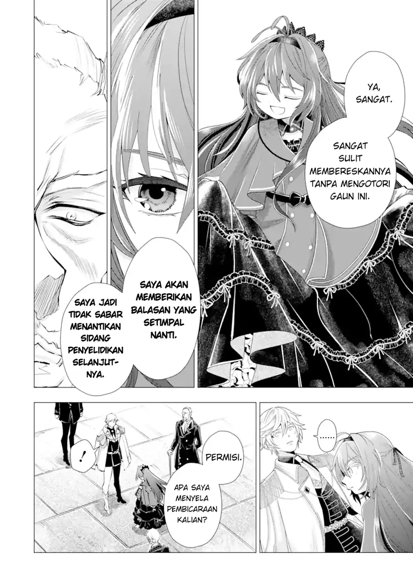 Kareinaru Akujo ni Naritai wa!: Aisare Tensei Shoujo wa, Tanoshii Nidome no Jinsei wo Okurimasu chapter 6.3 halaman 12