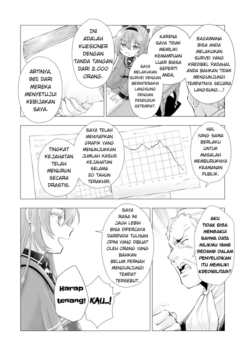 Kareinaru Akujo ni Naritai wa!: Aisare Tensei Shoujo wa, Tanoshii Nidome no Jinsei wo Okurimasu chapter 6.3 halaman 22