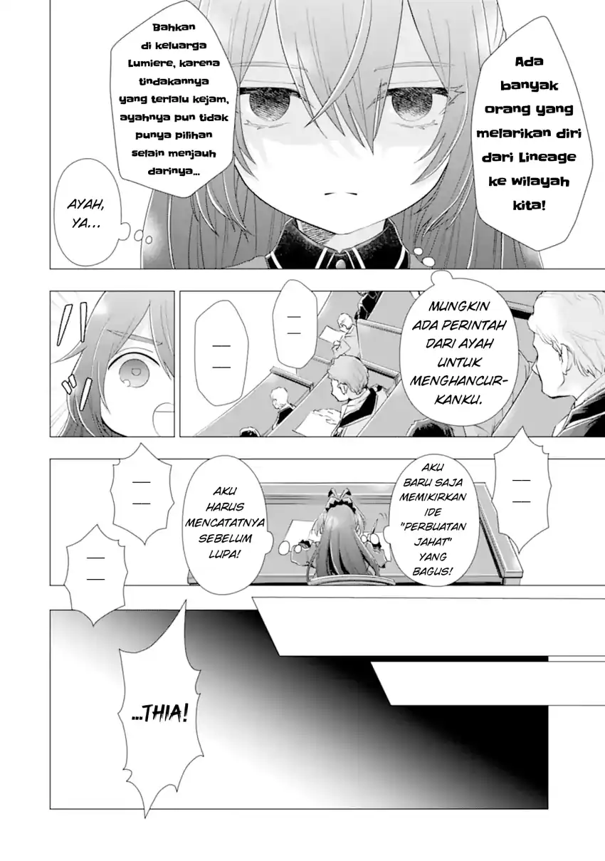 Kareinaru Akujo ni Naritai wa!: Aisare Tensei Shoujo wa, Tanoshii Nidome no Jinsei wo Okurimasu chapter 6.3 halaman 24