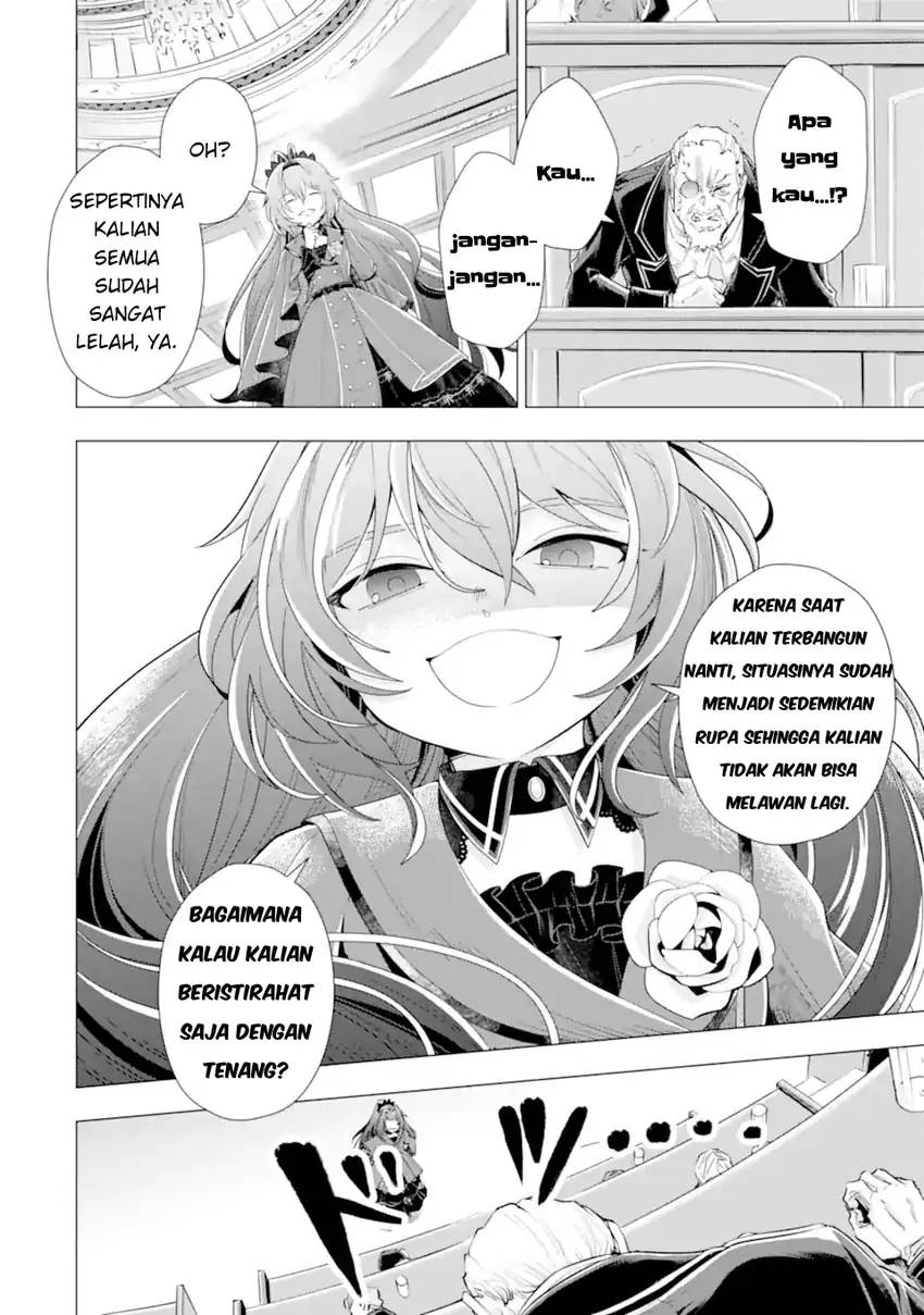 Kareinaru Akujo ni Naritai wa!: Aisare Tensei Shoujo wa, Tanoshii Nidome no Jinsei wo Okurimasu chapter 6.3 halaman 28