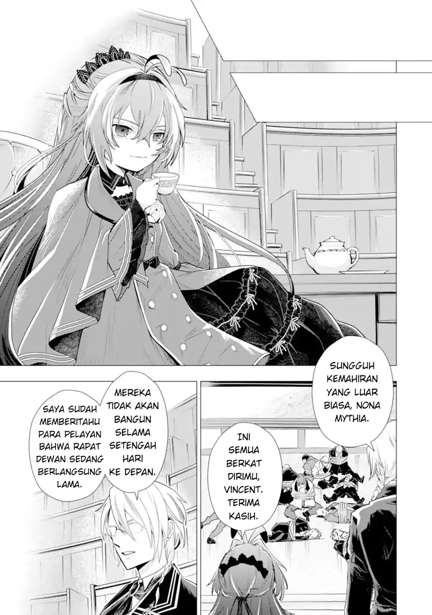Kareinaru Akujo ni Naritai wa!: Aisare Tensei Shoujo wa, Tanoshii Nidome no Jinsei wo Okurimasu chapter 6.3 halaman 29