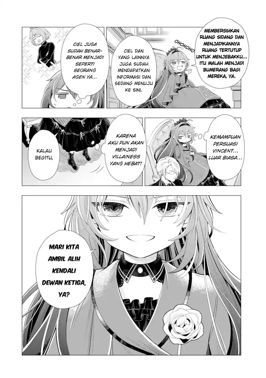 Kareinaru Akujo ni Naritai wa!: Aisare Tensei Shoujo wa, Tanoshii Nidome no Jinsei wo Okurimasu chapter 6.3 halaman 30