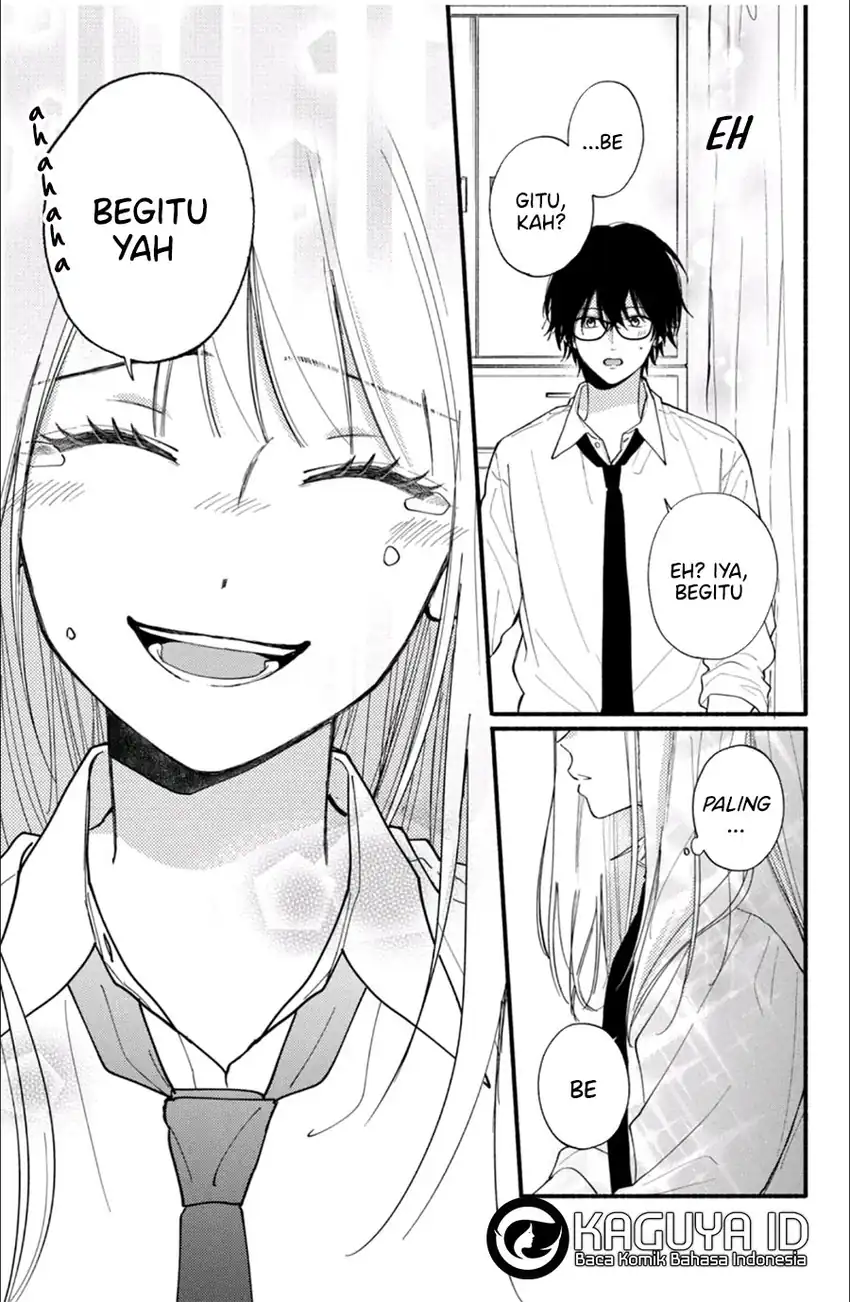 Class no Inkya ni Kareshi no Sainou ga Ari Sugiru chapter 4.2 halaman 13