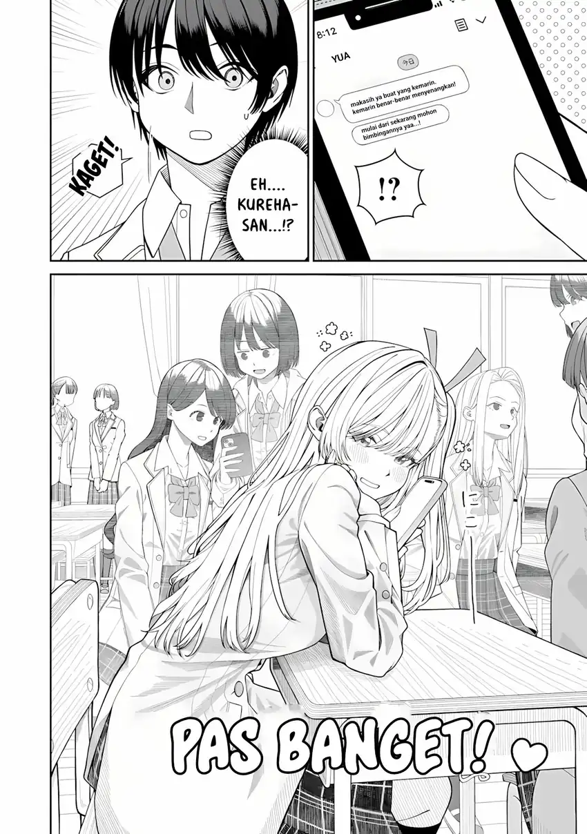 Kanojo ni shitai Joshi Ichii, no Tonari de Mitsuketa Amari-chan chapter 8.1 halaman 5