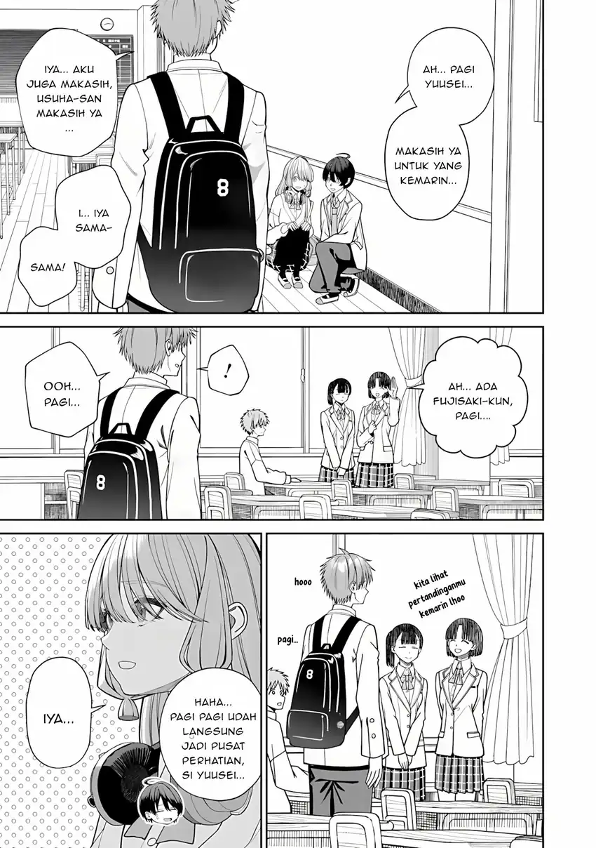 Kanojo ni shitai Joshi Ichii, no Tonari de Mitsuketa Amari-chan chapter 8.1 halaman 8