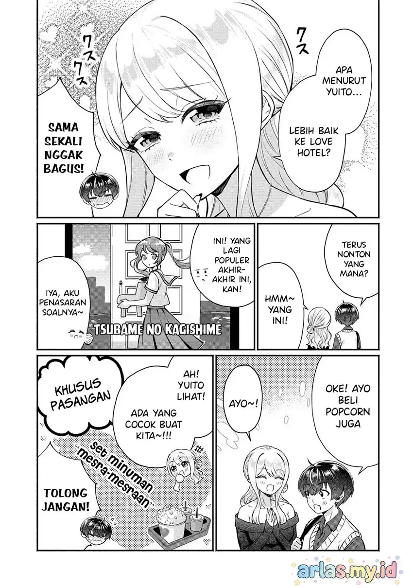 Douyara Ore wa Imadoki Gal na Toshiue Osananajimi kara Gekiomo Kanjou wo Mukerareteiru Rashii chapter 12 halaman 7
