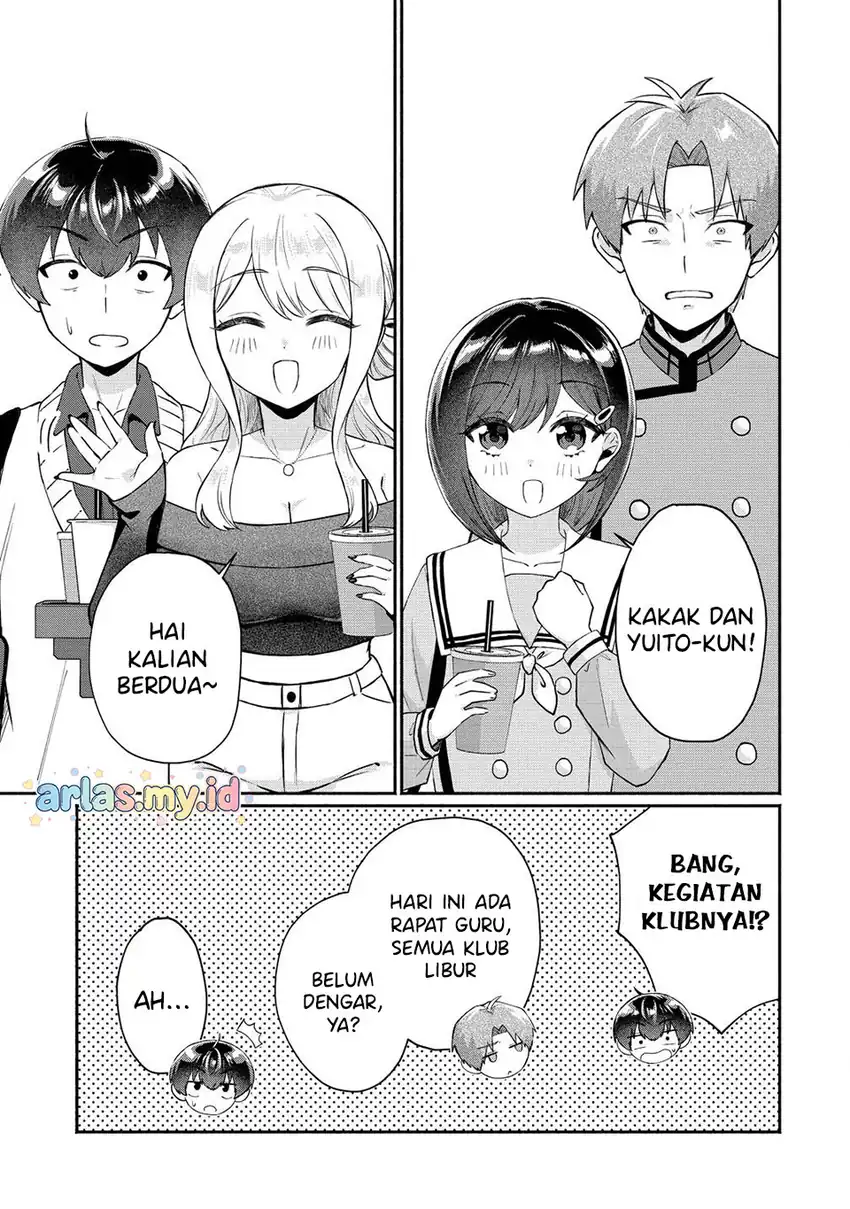 Douyara Ore wa Imadoki Gal na Toshiue Osananajimi kara Gekiomo Kanjou wo Mukerareteiru Rashii chapter 12 halaman 11