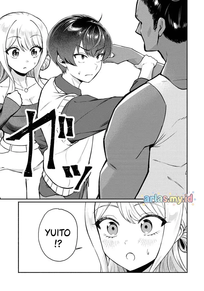Douyara Ore wa Imadoki Gal na Toshiue Osananajimi kara Gekiomo Kanjou wo Mukerareteiru Rashii chapter 12 halaman 17