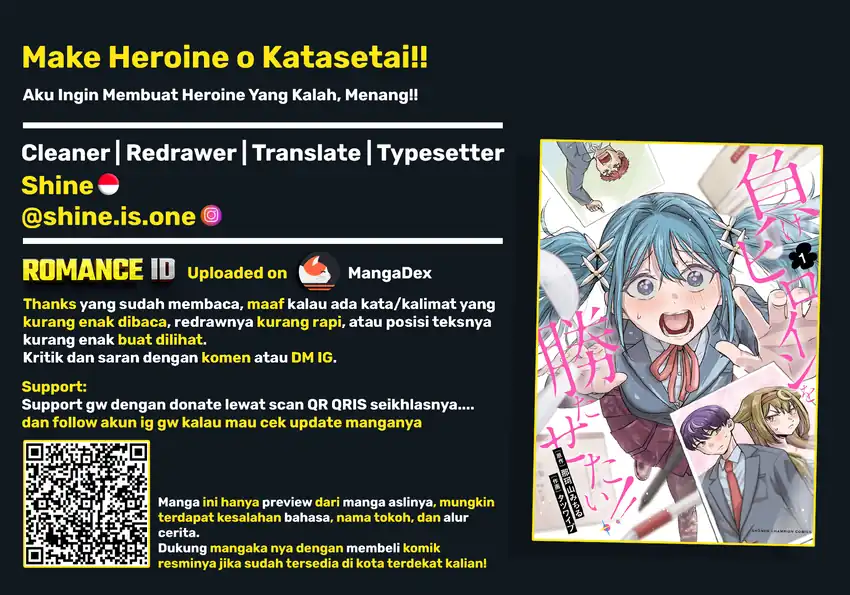 Make Heroine wo Katasetai!! chapter 16 halaman 27