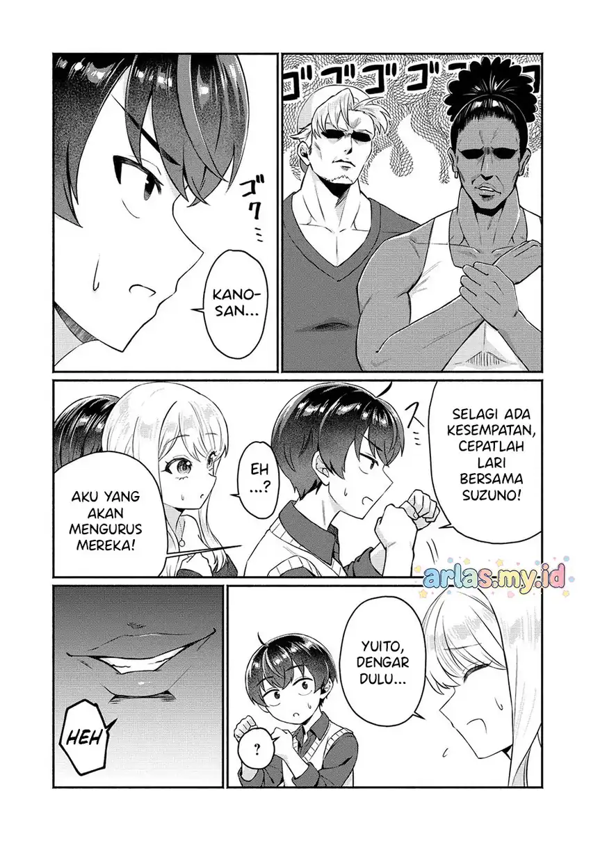 Douyara Ore wa Imadoki Gal na Toshiue Osananajimi kara Gekiomo Kanjou wo Mukerareteiru Rashii chapter 13 halaman 4