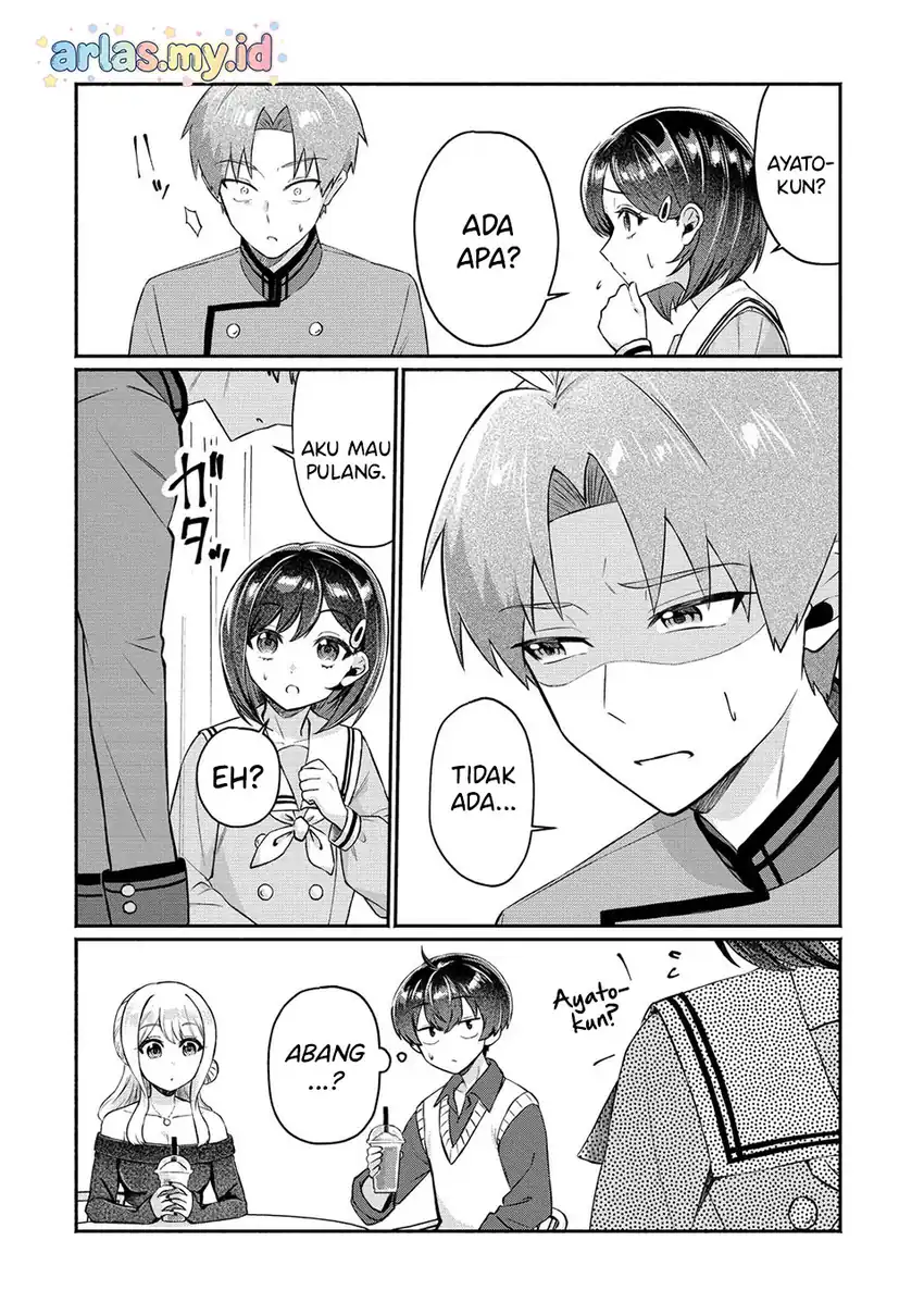 Douyara Ore wa Imadoki Gal na Toshiue Osananajimi kara Gekiomo Kanjou wo Mukerareteiru Rashii chapter 13 halaman 6