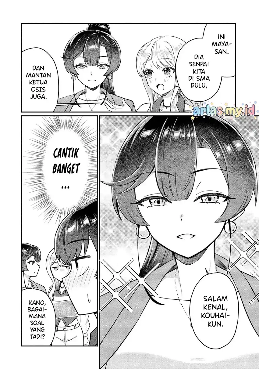 Douyara Ore wa Imadoki Gal na Toshiue Osananajimi kara Gekiomo Kanjou wo Mukerareteiru Rashii chapter 13 halaman 9